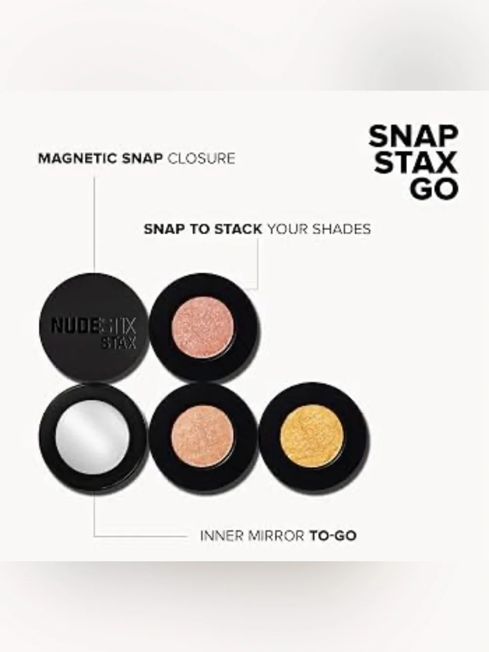 NUDESTIX Stax Nude Eye Lights Set - NEW limited edition